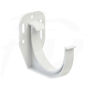 Hak doczołowy PVC ⌀ 100 firmy KROP kolor biały